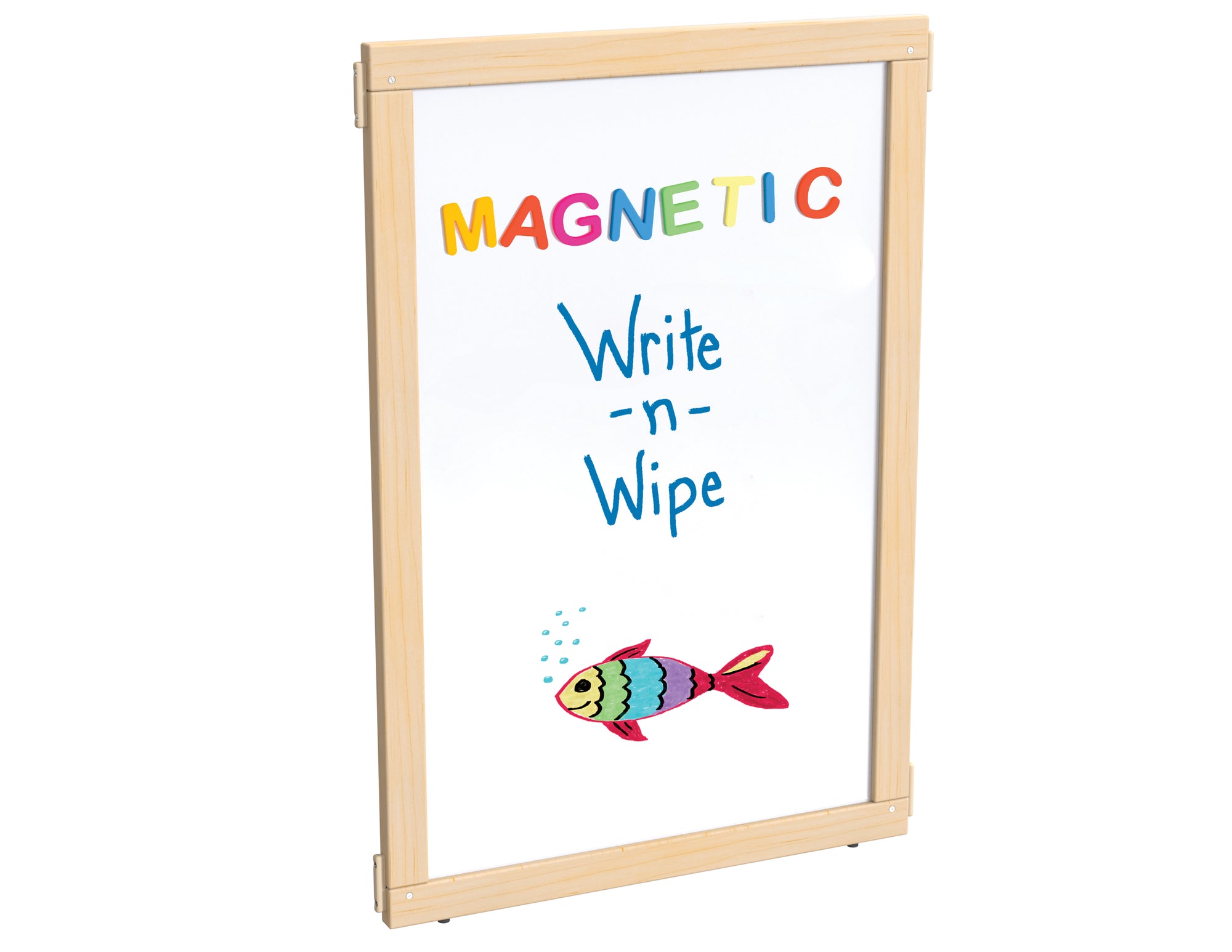 #822 KYDZ Suite® Panel - A-Height - 24" Wide - Magnetic Write-N-Wipe