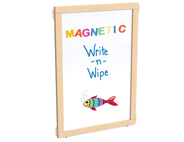 #822 KYDZ Suite® Panel - A-Height - 24" Wide - Magnetic Write-N-Wipe