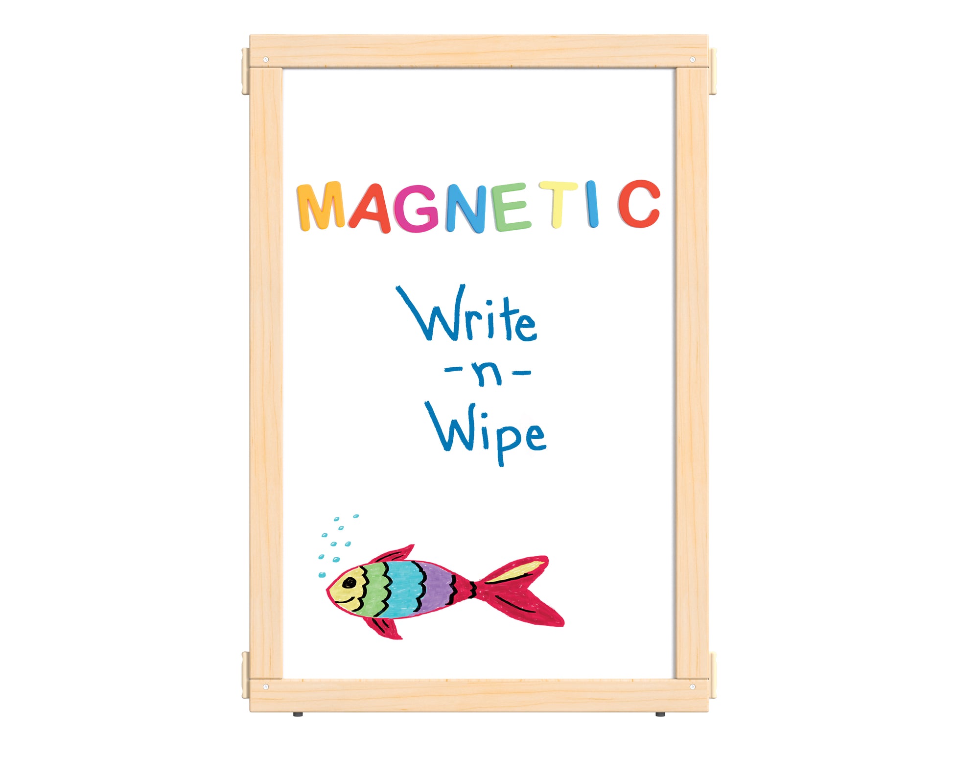 #830 KYDZ Suite® Panel - E-Height - 24" Wide - Magnetic Write-N-Wipe