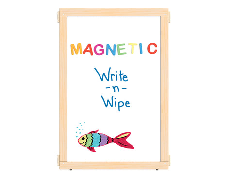 #822 KYDZ Suite® Panel - A-Height - 24" Wide - Magnetic Write-N-Wipe