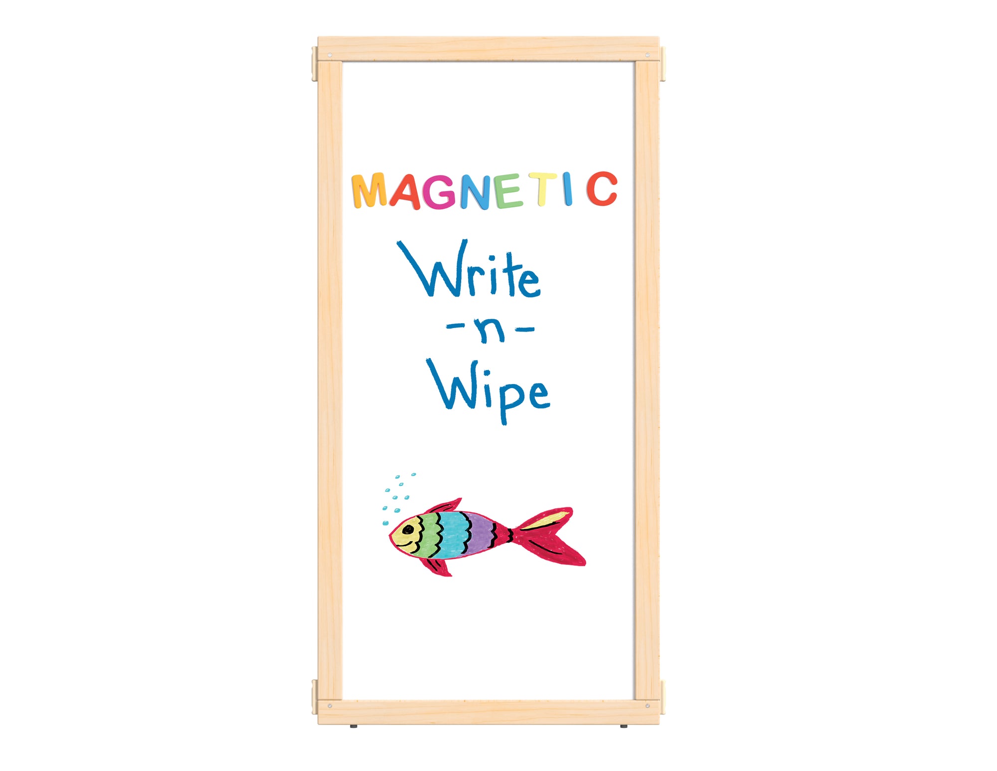 #59008 KYDZ Suite® Panel - S-height - 24" Wide - Magnetic Write-n-Wipe