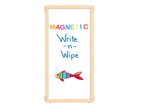 #59008 KYDZ Suite® Panel - S-height - 24" Wide - Magnetic Write-n-Wipe