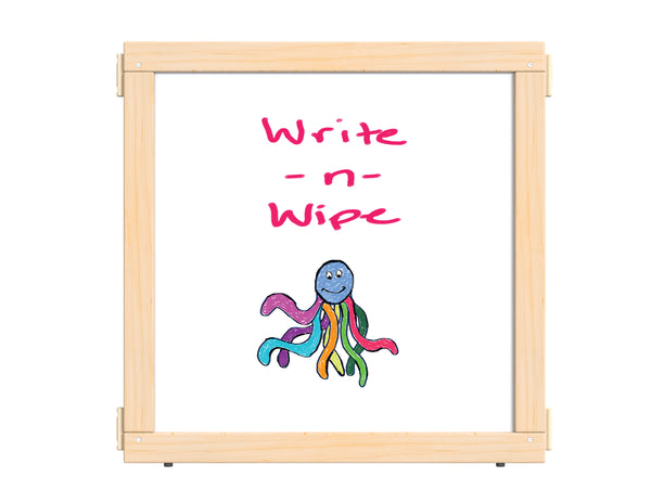 #842 KYDZ Suite® Panel - T-Height - 24" Wide - Write-N-Wipe