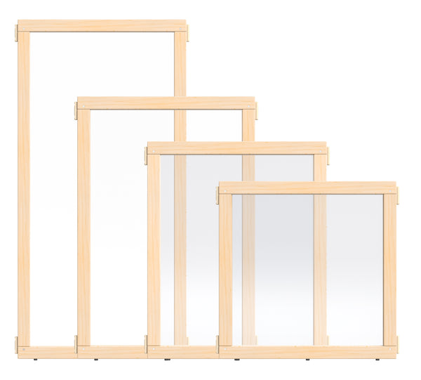 #856 KYDZ Suite® Panel - E-Height - 36" Wide - See-Thru