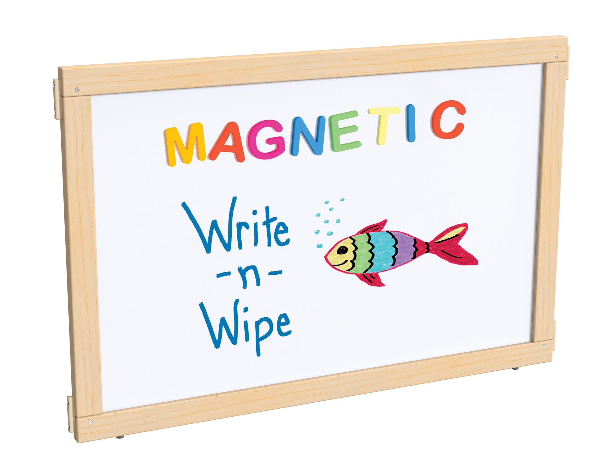 #862 KYDZ Suite® Panel - T-Height - 36" Wide - Magnetic Write-N-Wipe