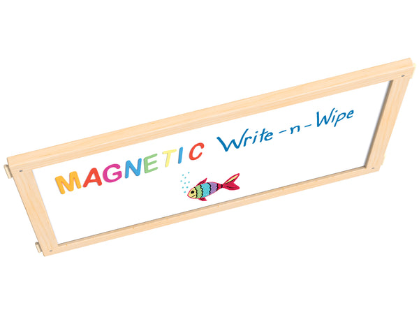#862 KYDZ Suite® Panel - T-Height - 36" Wide - Magnetic Write-N-Wipe