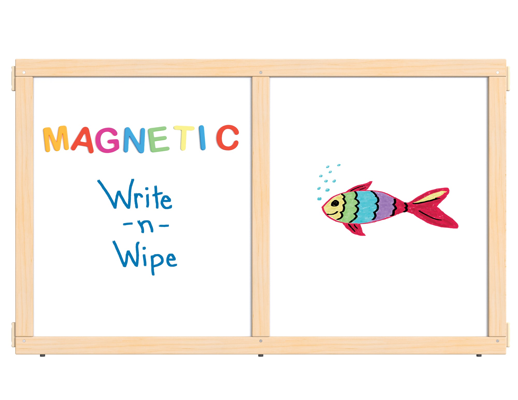 #878 KYDZ Suite® Panel - E-Height - 48" Wide - Magnetic Write-N-Wipe