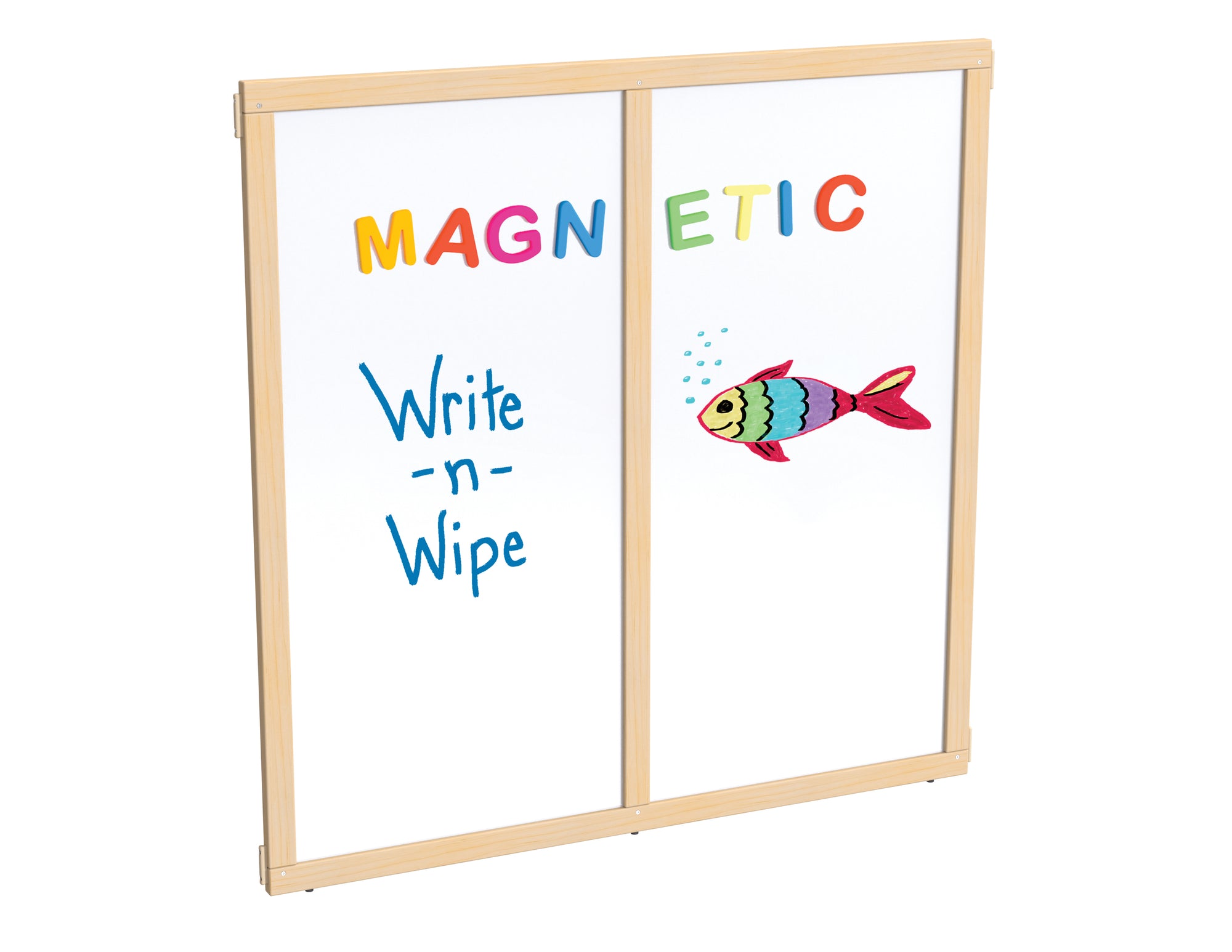 #59018 KYDZ Suite® Panel - S-height - 48" Wide - Magnetic Write-n-Wipe
