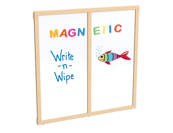 #59018 KYDZ Suite® Panel - S-height - 48" Wide - Magnetic Write-n-Wipe