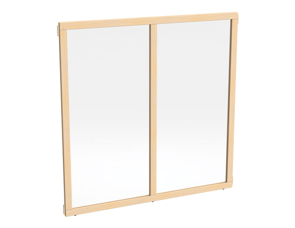 #59020 KYDZ Suite® Panel - S-height - 48" Wide - See-Thru