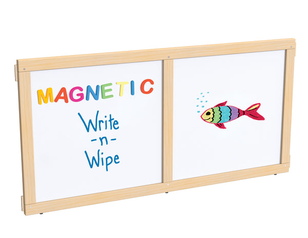 #886 KYDZ Suite® Panel - T-Height - 48" Wide - Magnetic Write-N-Wipe