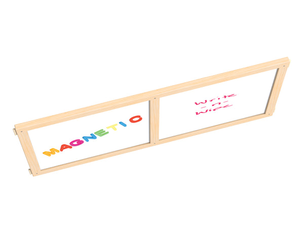#886 KYDZ Suite® Panel - T-Height - 48" Wide - Magnetic Write-N-Wipe