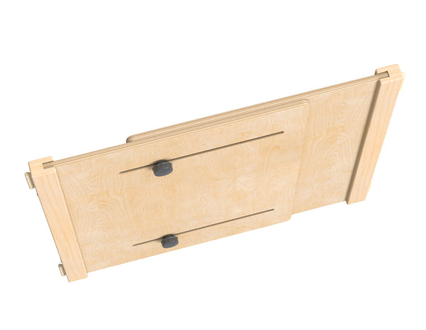 #893 KYDZ Suite® Accordion Panel - T-Height - 24" To 36" Wide - Plywood