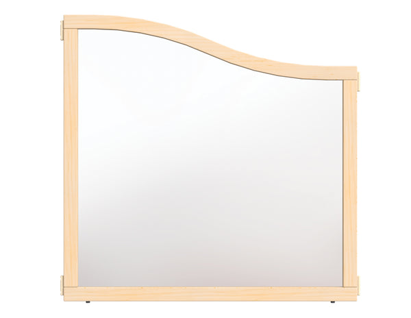 #898 KYDZ Suite® Cascade Panel - E  To A-Height - 36" Wide - Mirror