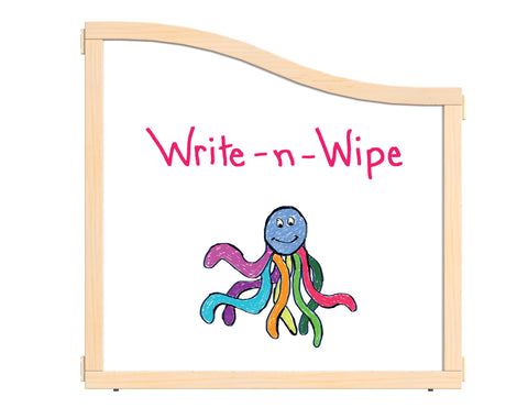 #901 KYDZ Suite® Cascade Panel - E  To A-Height - 36" Wide - Write-N-Wipe