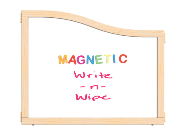 #905 KYDZ Suite® Cascade Panel - E To T-Height - 36" Wide - Magnetic Write-N-Wipe