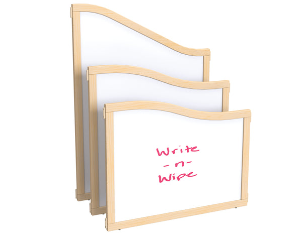 #901 KYDZ Suite® Cascade Panel - E  To A-Height - 36" Wide - Write-N-Wipe
