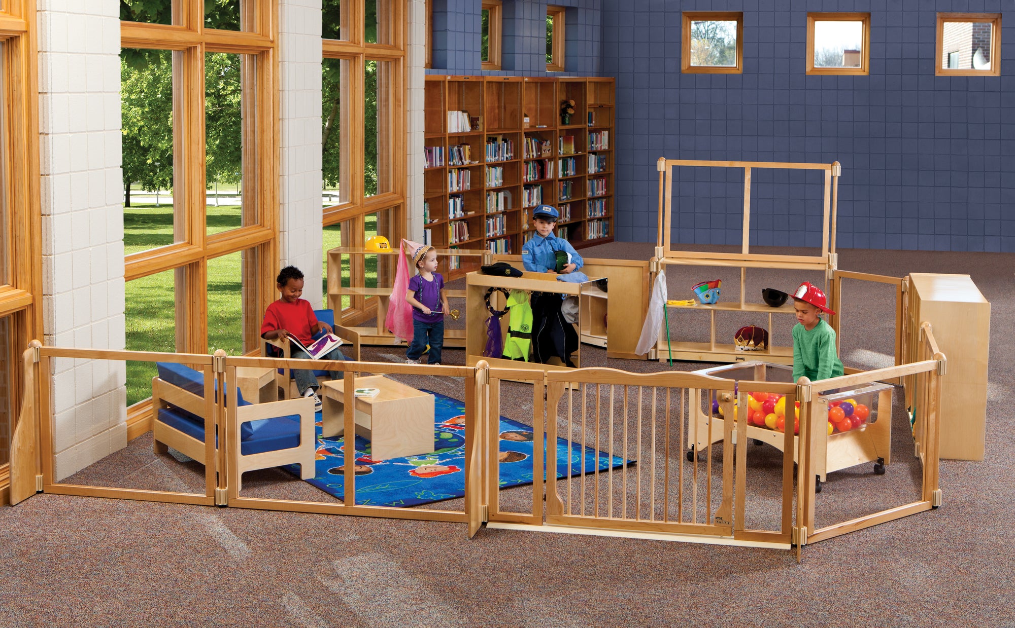 #892 KYDZ Suite® Accordion Panel - E-Height - 24" To 36" Wide - Plywood