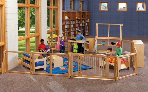 #892 KYDZ Suite® Accordion Panel - E-Height - 24" To 36" Wide - Plywood