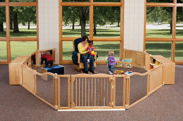 #907 KYDZ Suite® Cascade Panel - E To T-Height - 36" Wide - See-Thru