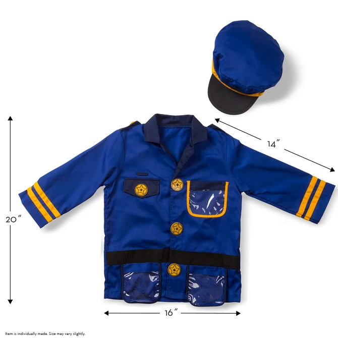 POLICE OFFICER COSTUME SET