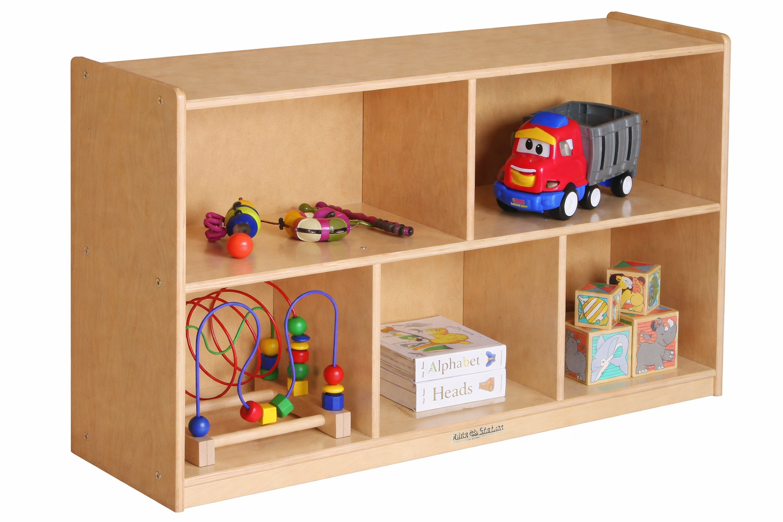 #30156 Kids' Station 30" 5 Sect Preschool Cabinet