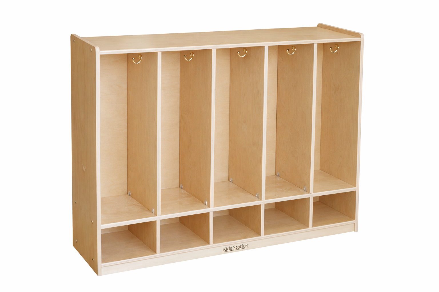 #30178 Kids' Station 36" 10 Sect Toddler Locker, Fully Assembled