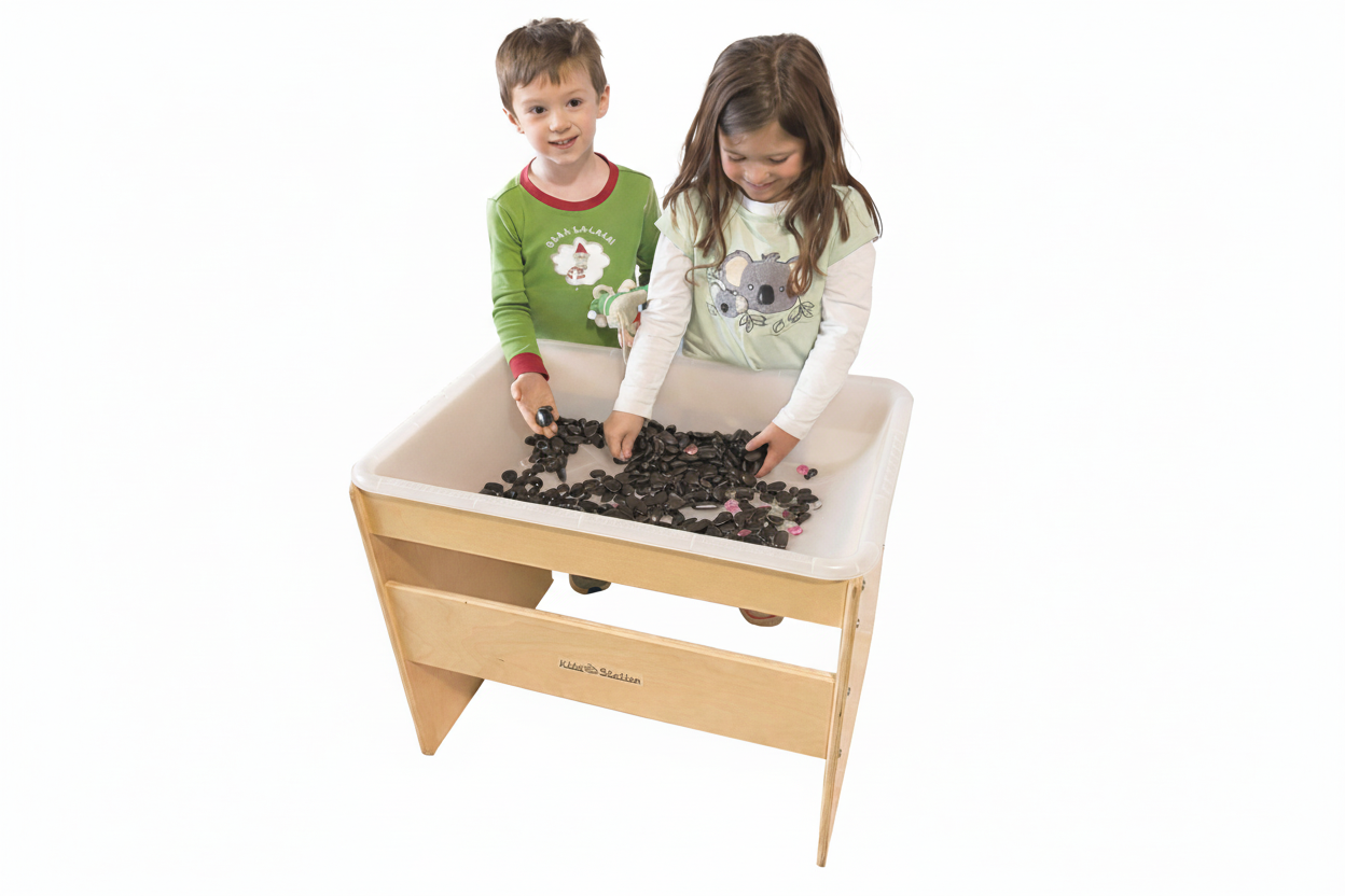 #22719 Kids' Station Preschool Sensory Table 26 1/2"W x 19 3/4"D x 25"H, Without Lid