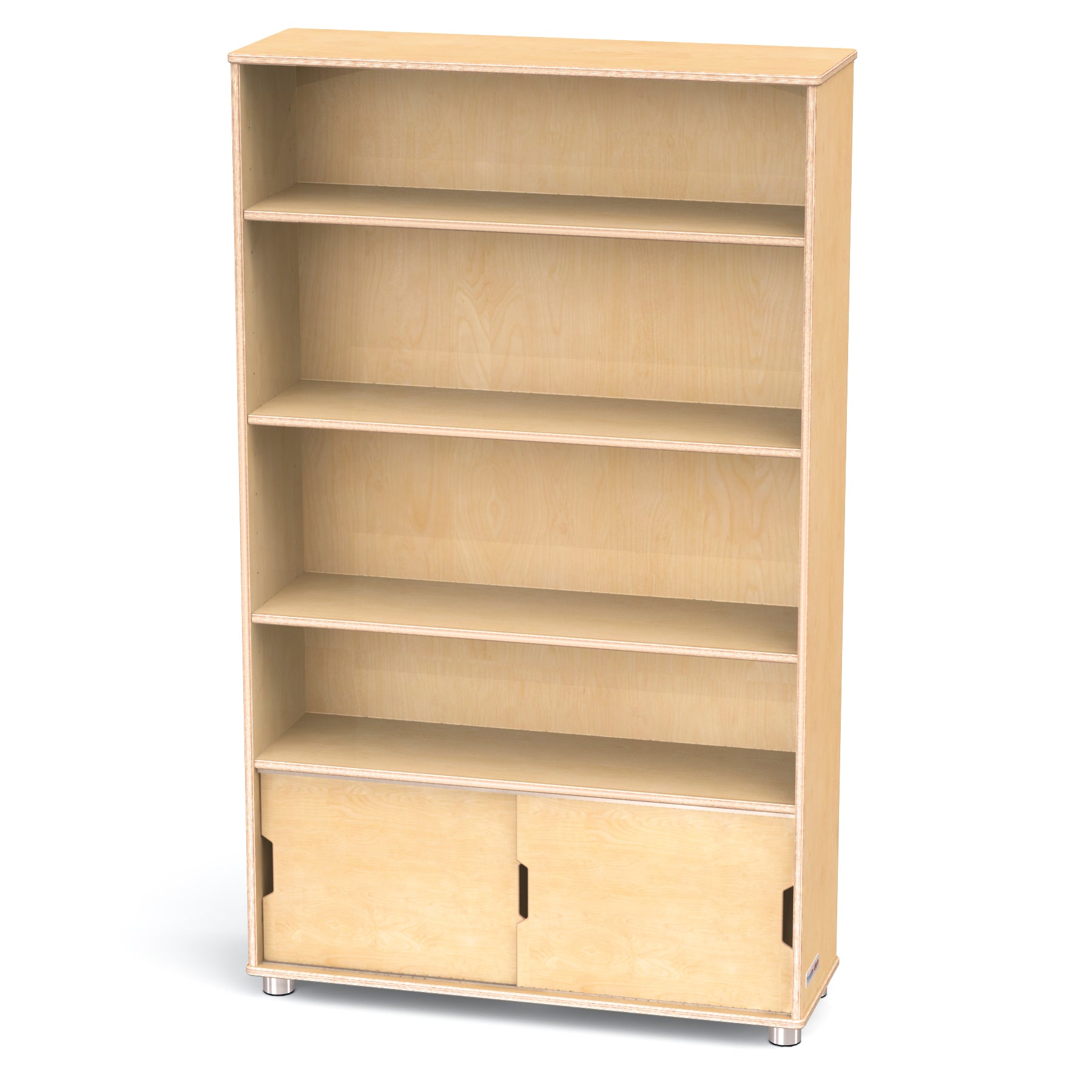 #968 TrueModern Four-Shelf Bookcase