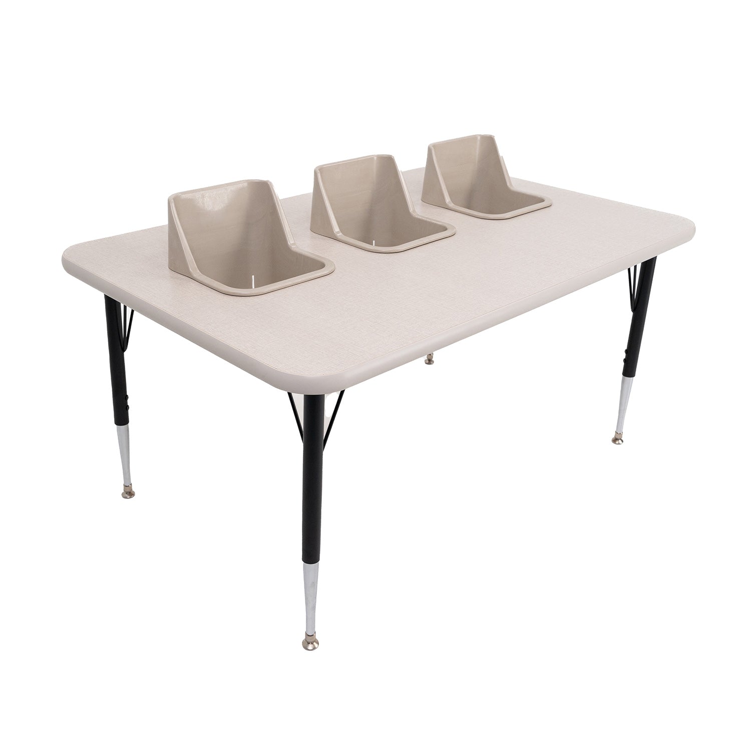 #39148 Toddler Tables 3-Seat Feeding Table