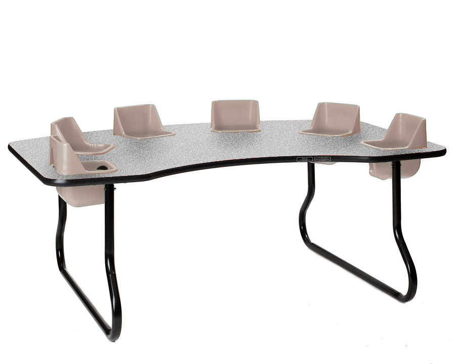 #39154 Toddler Tables 8-Seat Feeding Table