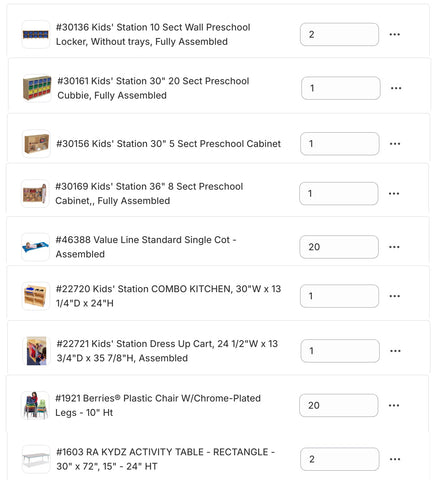 TODDLER 2 (2 to 3 yrs) 16 to 20 Students