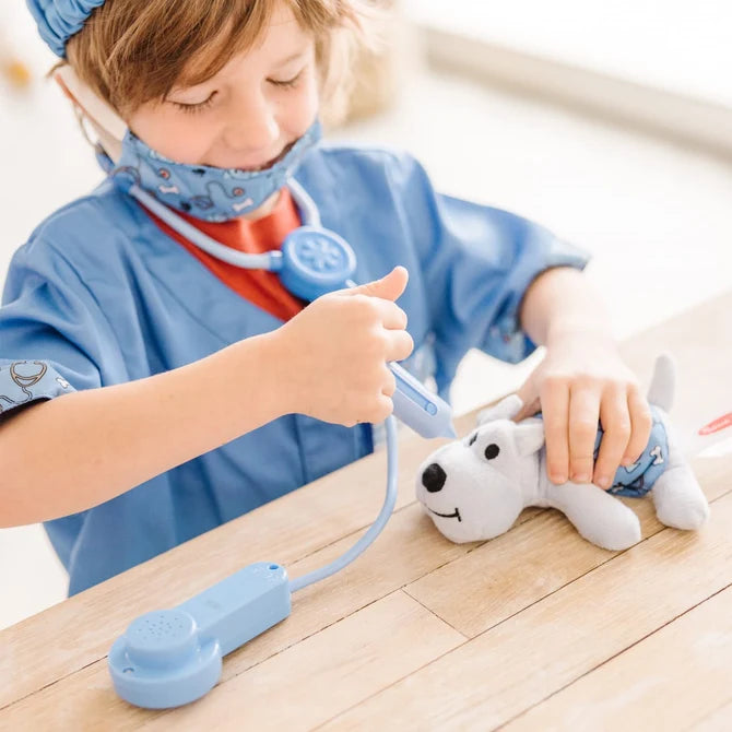 VETERINARIAN ROLE PLAY COSTUME SET
