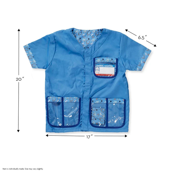 VETERINARIAN ROLE PLAY COSTUME SET