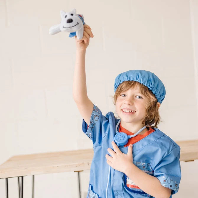 VETERINARIAN ROLE PLAY COSTUME SET