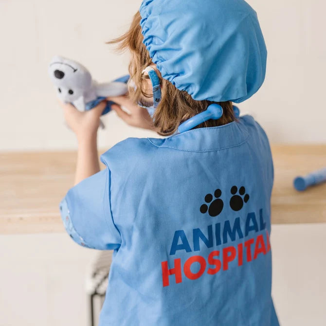VETERINARIAN ROLE PLAY COSTUME SET