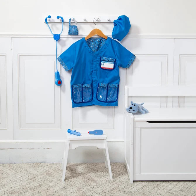VETERINARIAN ROLE PLAY COSTUME SET