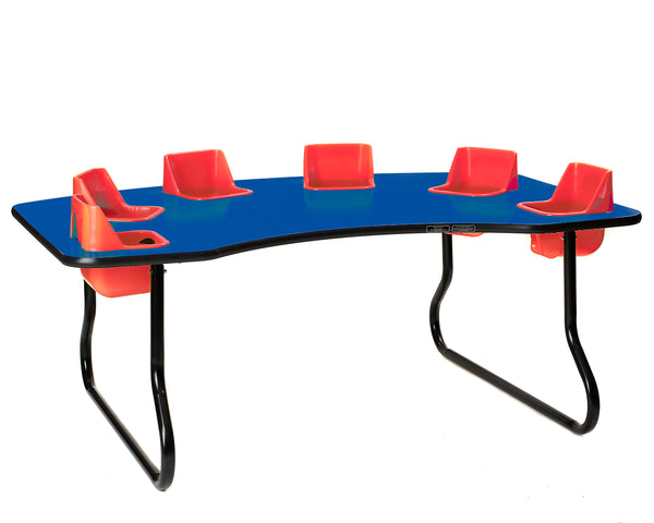 #39153 Toddler Tables 6-Seat Feeding Table