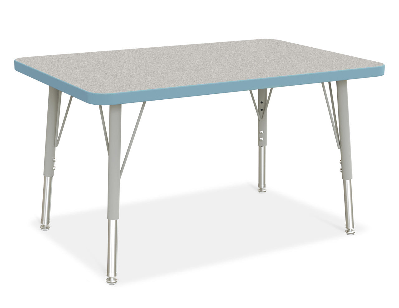 #1651 RA  KYDZ ACTIVITY TABLE - RECTANGLE - 24" x 36", 15" - 24" HT