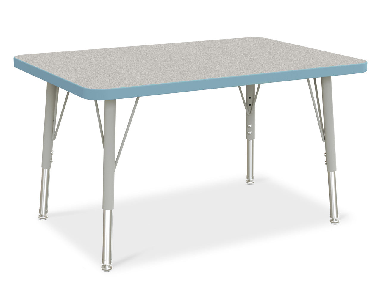 #1651 RA  KYDZ ACTIVITY TABLE - RECTANGLE - 24" x 36", 15" - 24" HT