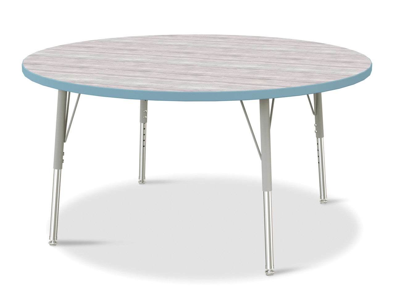 #1619 RA  KYDZ ACTIVITY TABLE - ROUND - 48" DIAMETER, 15" - 24" HT