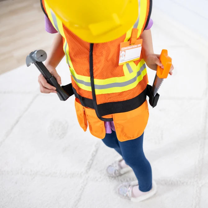 ROLE PLAY CONSTRUCTION WORKER COSTUME SET