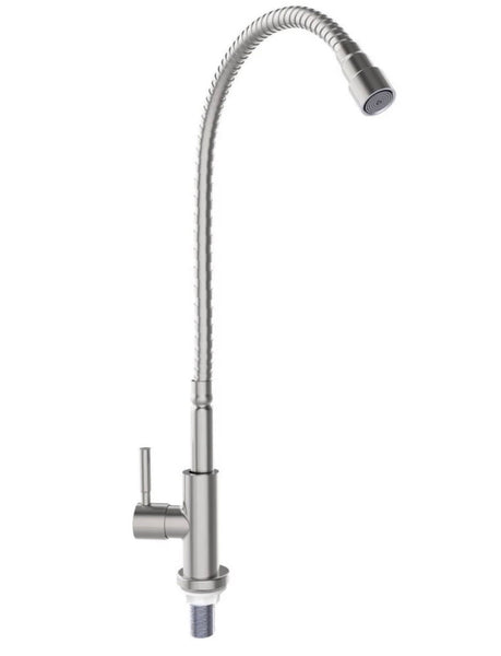 #58995 KSO-FFLEX Flexible Stainless Steel Water Faucet and Mnt. Plate