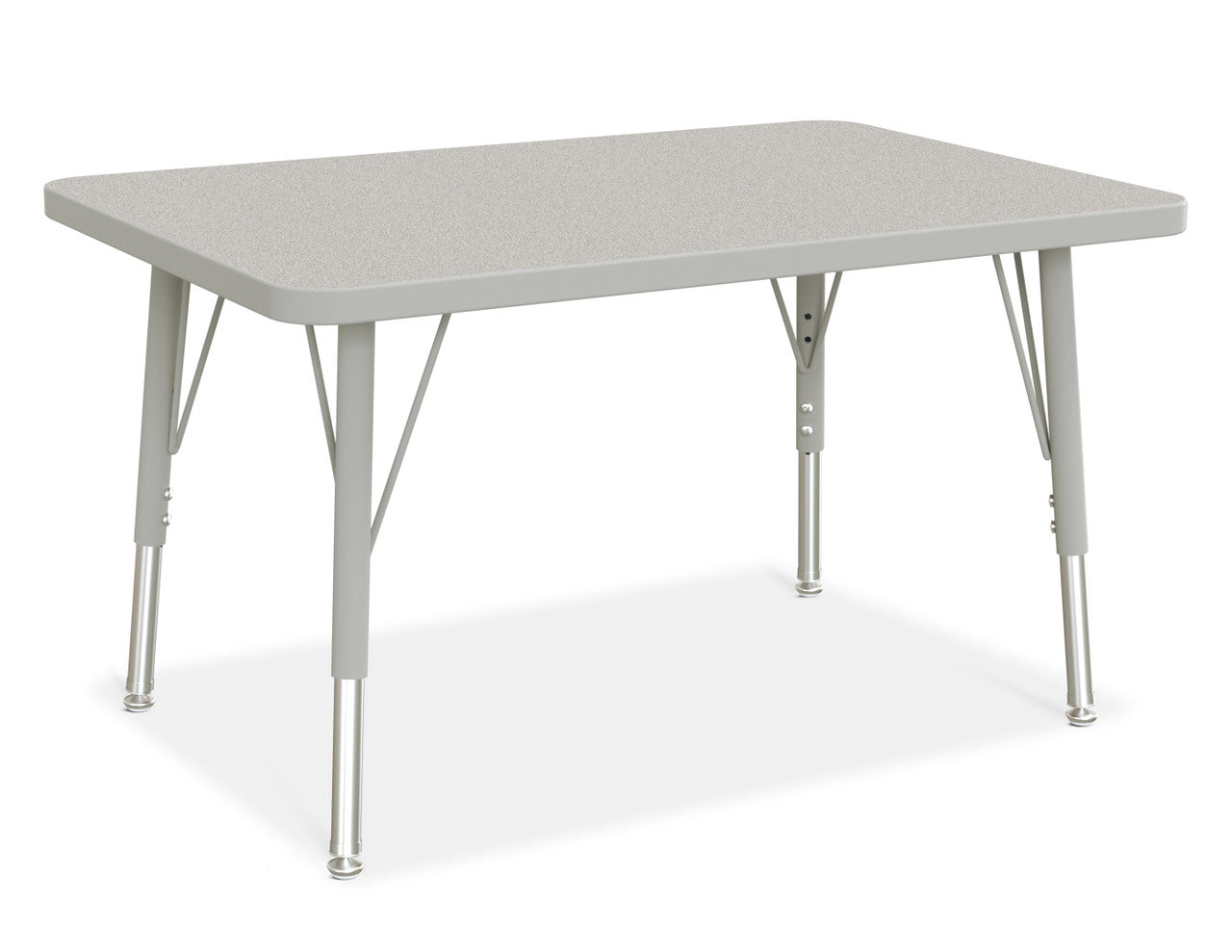 #1651 RA  KYDZ ACTIVITY TABLE - RECTANGLE - 24" x 36", 15" - 24" HT