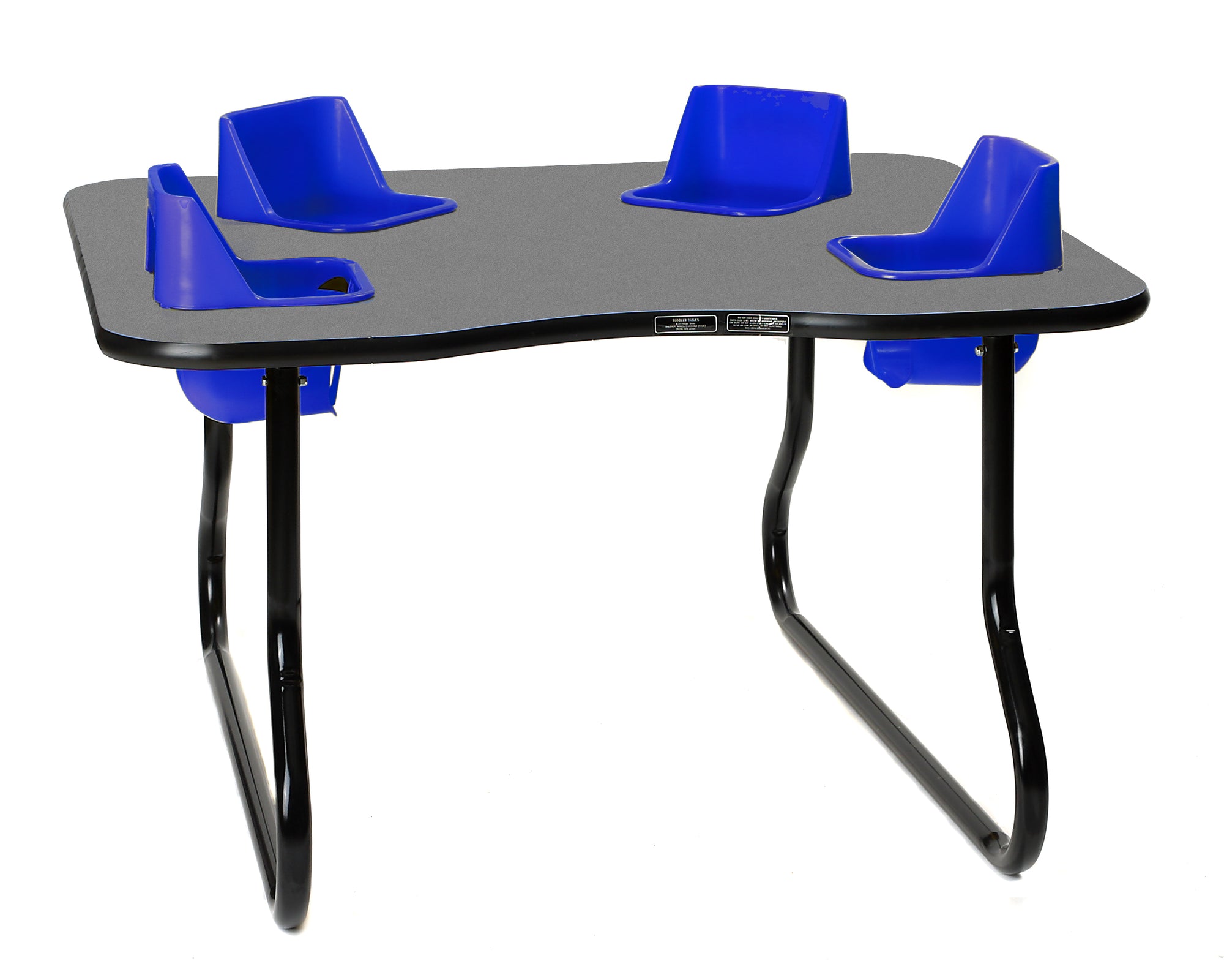 #39151 Toddler Tables 4-Seat Space Saver Feeding Table