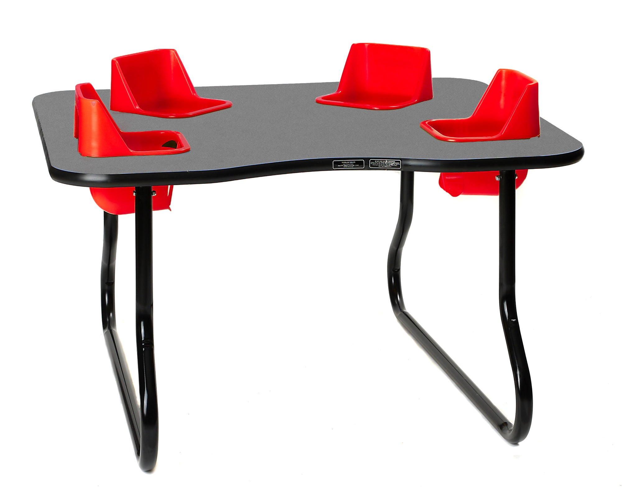 #39151 Toddler Tables 4-Seat Space Saver Feeding Table