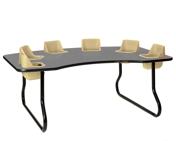 #39153 Toddler Tables 6-Seat Feeding Table