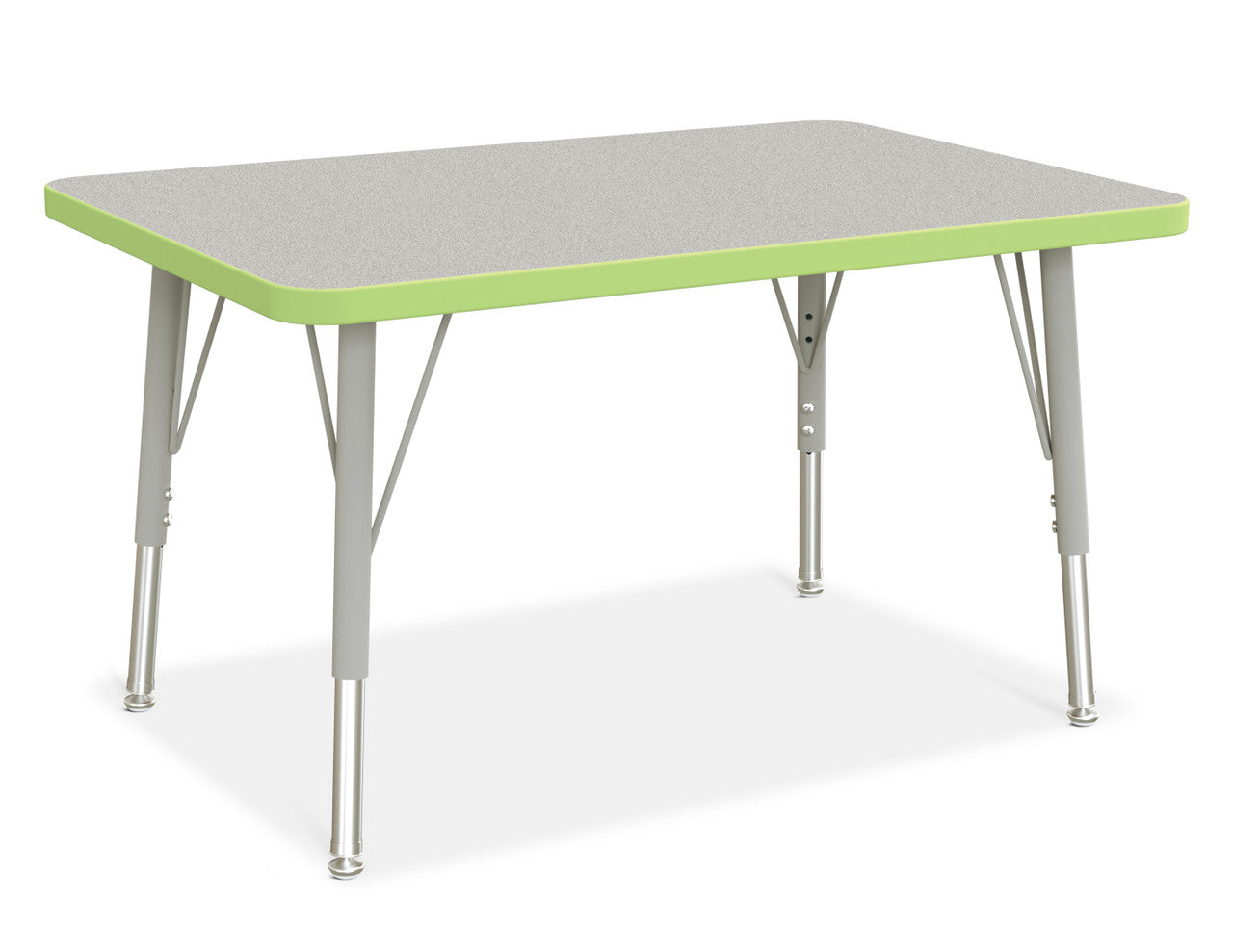 #1651 RA  KYDZ ACTIVITY TABLE - RECTANGLE - 24" x 36", 15" - 24" HT