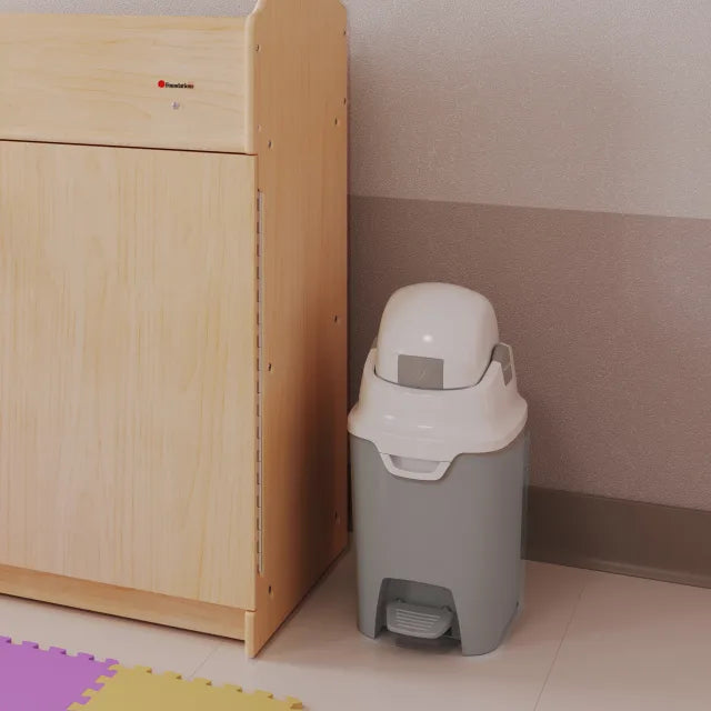#59916 Foundations Premium Hands-Free Small 22” Diaper Pail