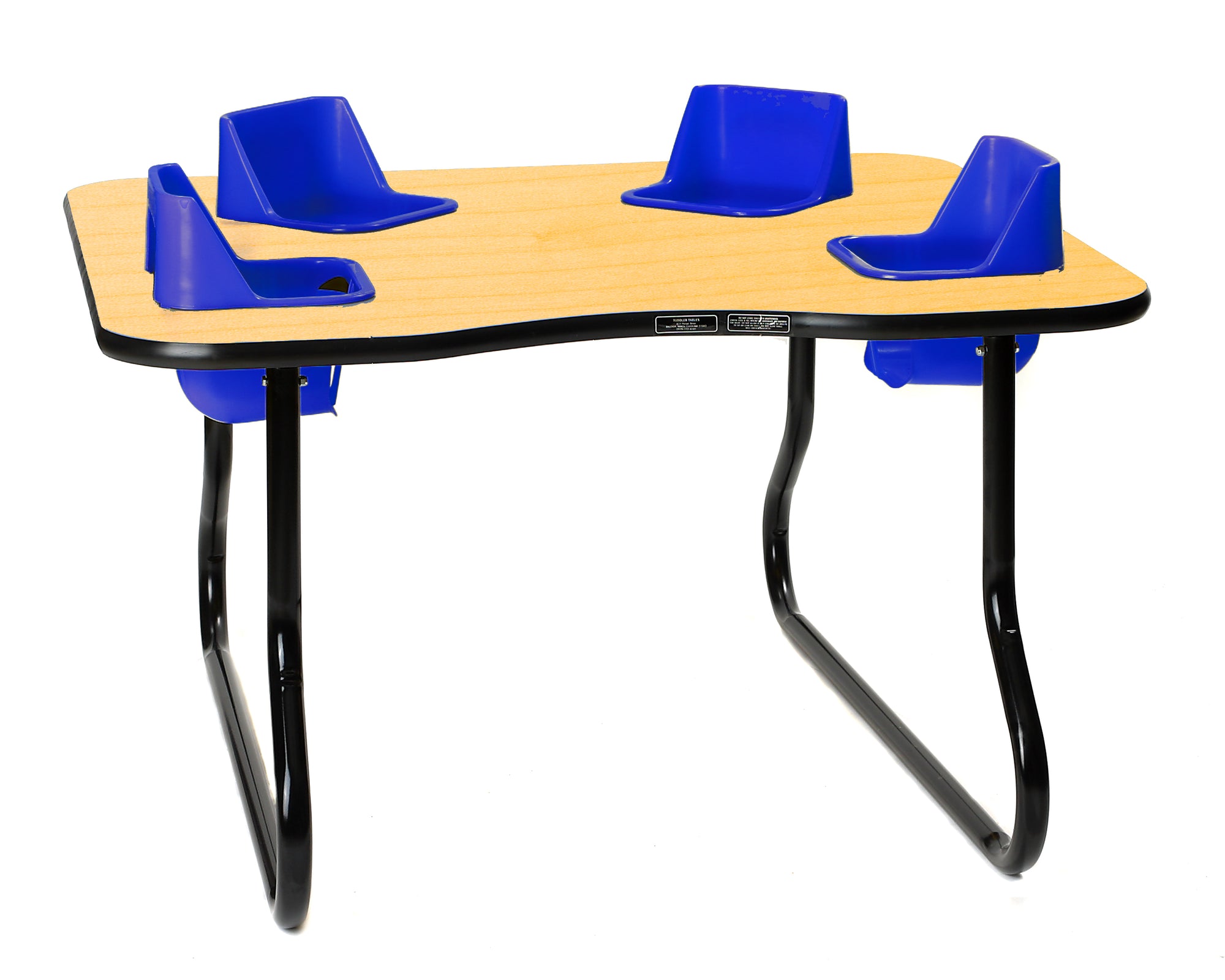 #39151 Toddler Tables 4-Seat Space Saver Feeding Table